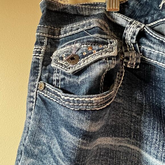 Ariya jeans Y2K jeweled size 15 - Picture 2 of 5